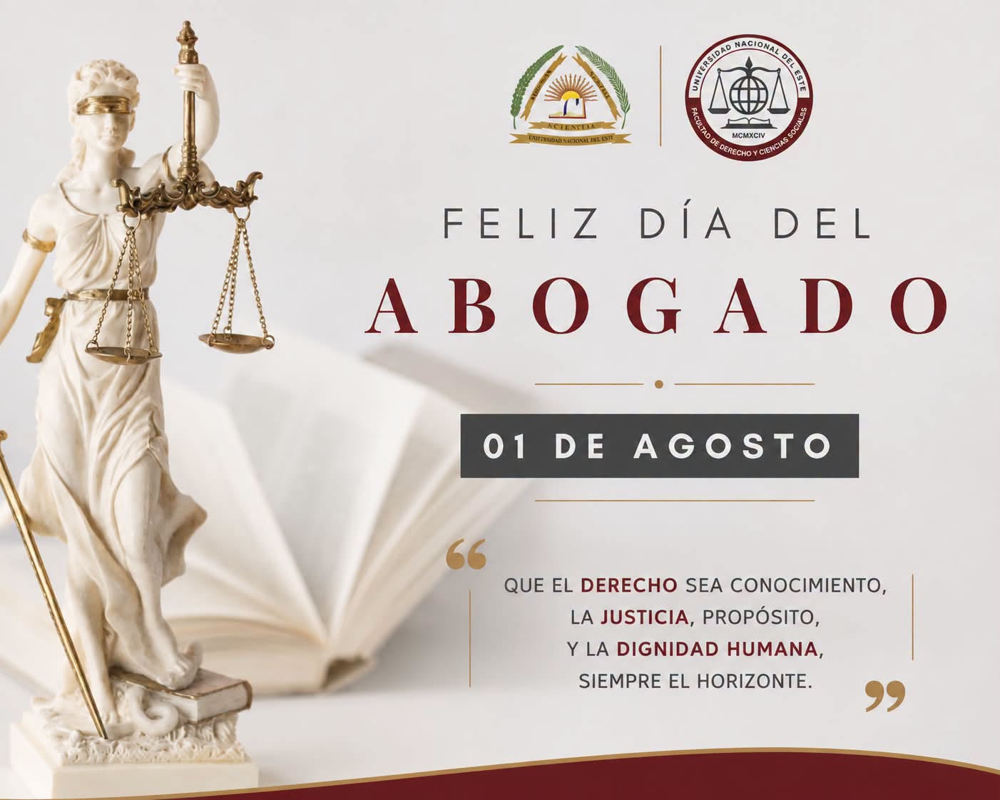 FDCS-UNE conmemoró el Día del Abogado
